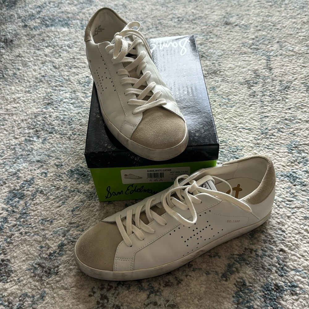 Sam Edelman white sneakers